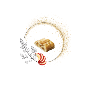 Apfelstrudel ou strudel aux pommes 2 pers