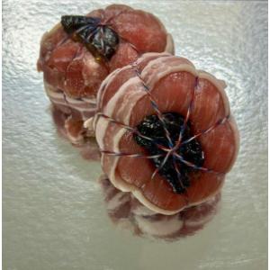 Paupiettes pruneaux/ lard x2