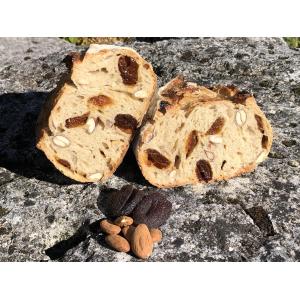 Le pain amandes-abricots
