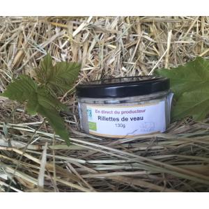 Rillettes de veau biologique