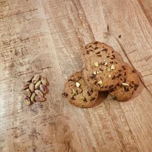 Cookies pistaches chocolat
