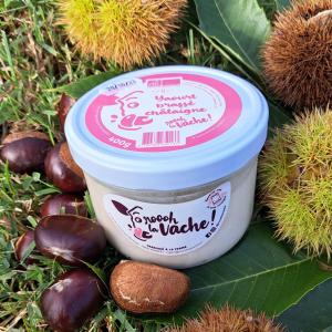 Yaourt brassé châtaigne 400g - pot consigné