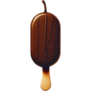 Lot de 6 esquimauve coque chocolat noir