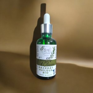 Macérât huileux de feuilles d'olivier