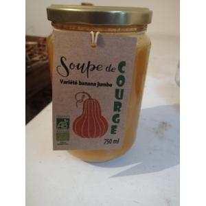 Soupe de courge banana jumbo