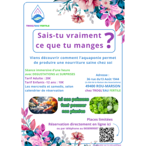 Venez vivre l'expérience aquaponie