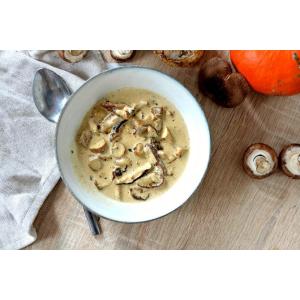 Sauce crémeuse aux cèpes