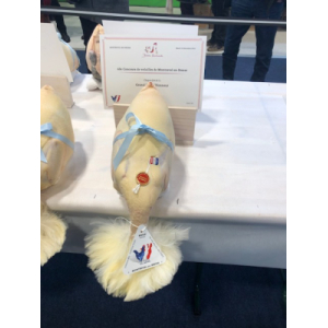 Chapon de bresse - 4 kg - toilé - non vidé-