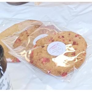 Cookie aux pralines roses