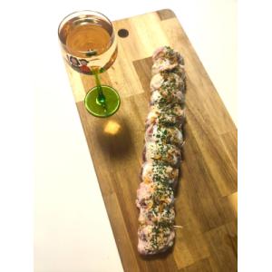 Filet mignon porc alsace façon tarte flambée