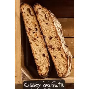 Pain de cissey fruits 500g