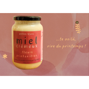 Miel crémeux de fleurs printanières - 1kg