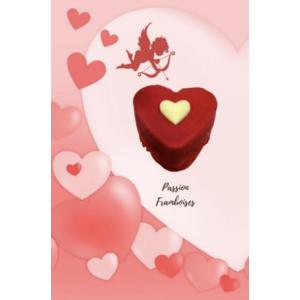 Coeur passion framboise