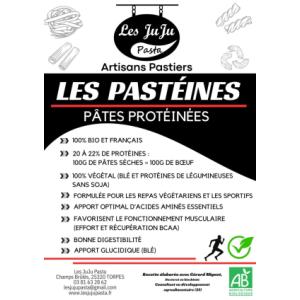 Pastéines, fusilli protéinées