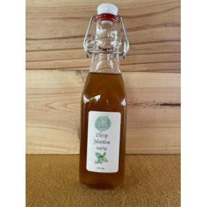 Sirop menthe verte