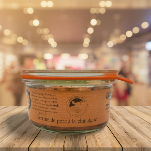 Terrine de porc à la châtaigne