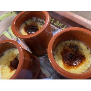 Crèmes aux œufs à la gousse vanille x 2