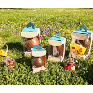 Oeuf de paques taille m enrobage lait bio 39%