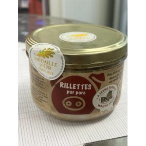 🥇 rillettes pur porc médaille d'or 2023🐷