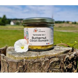 Tartinade bio de butternut citron romarin