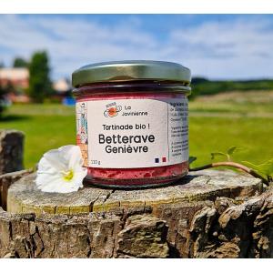 Tartinade bio de betterave à la genièvre