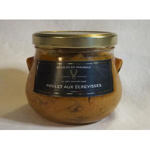 Poulet aux écrevisses