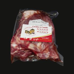 🥩 2 côtes de porc échine durbois (max 650g)