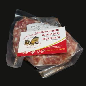 🥩 chair à saucisse fermière  (max 320gr)