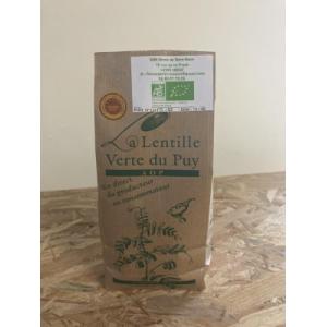 Lentille verte du puy aop / ab 500g