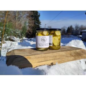 Le cornichon aigre-doux petit