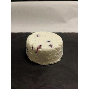 Fromage de chèvre frais aromatisé au cramberr