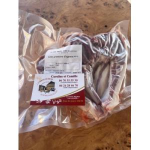 Cotes premières d'agneau (max 560 gr)