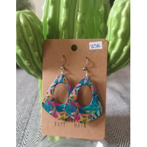 Boucles bois blue leaf