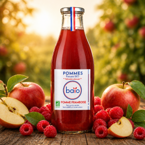 Jus de pommes / framboises 1l