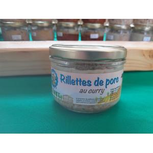 Rillettes de porc au curry