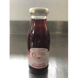 Sirop de fraise bio
