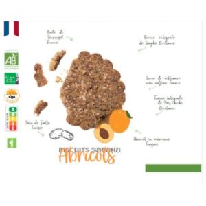 Biscuit sorgho & abricots