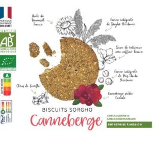 Biscuit sorgho aux canneberges