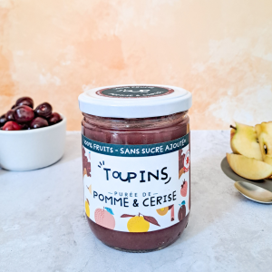 Purée de pomme & cerise