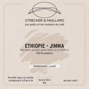 Café grain - ethiopie -jimma - torréf. claire