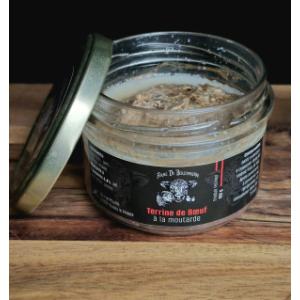 Terrine de bœuf à la moutarde