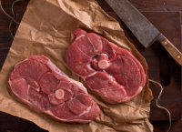 Gigot d'agneau tranché