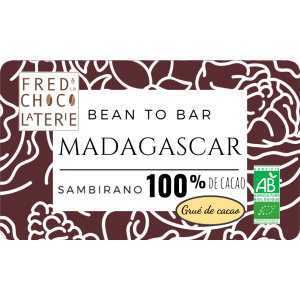 'bean to bar' et grué de madagascar 100%