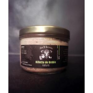 Rillette de brebis nature