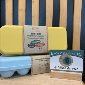 Boîte 10 œufs coquille