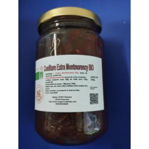 Confitures de cerises montmorency bio