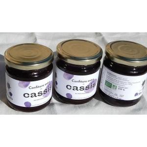 Confiture de cassis bio