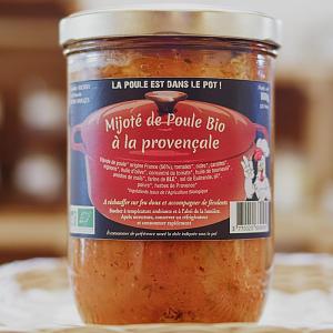 Anti gaspi  mijotée de poule bio / provençale