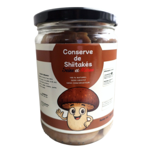 Conserve de shiitakés