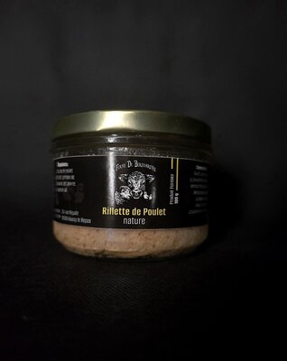 Rillette poulet nature 180g